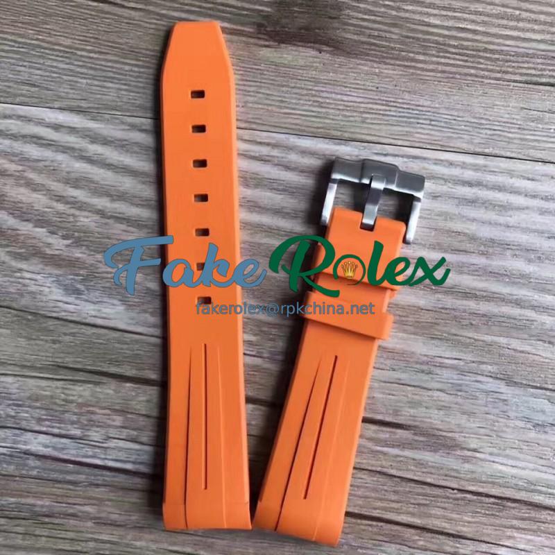 Replica Rolex Orange Rubber B Strap for Submariner