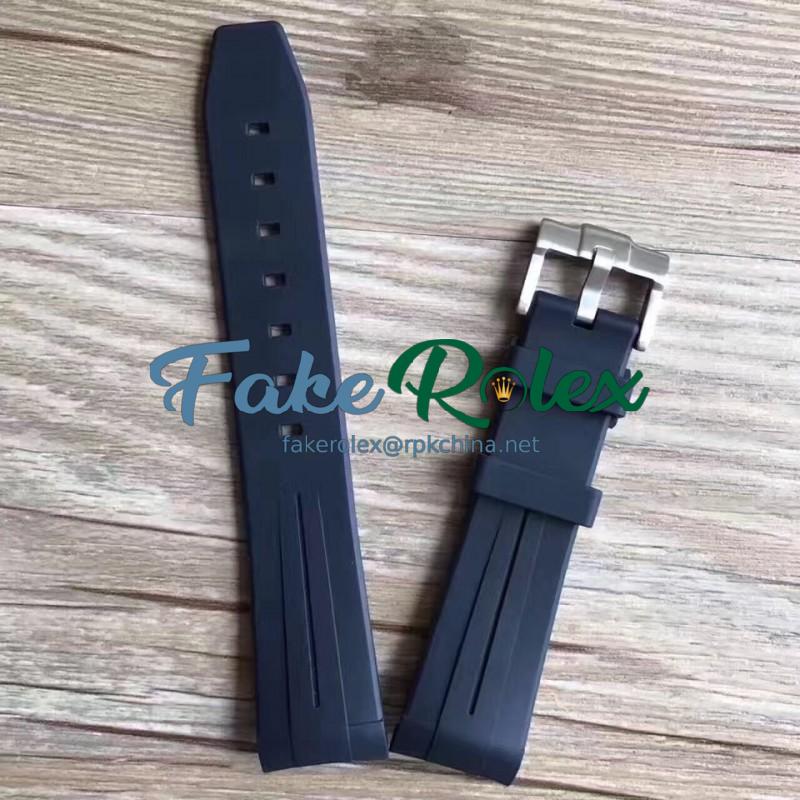 Replica Rolex Blue Rubber B Strap for Submariner