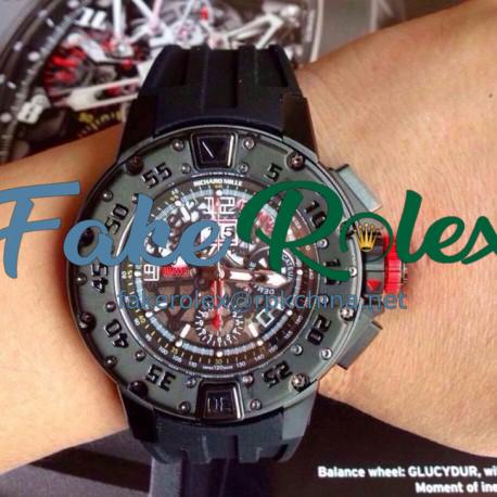 Replica Richard Mille RM032 PVD Black Dial Swiss 7750