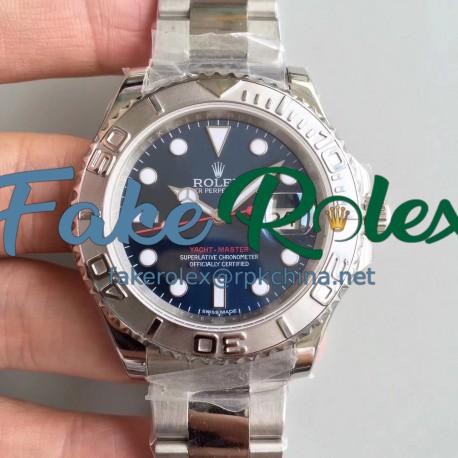 Replica Rolex Yacht-Master 40 116622 JF Stainless Steel Blue Dial Swiss 3135