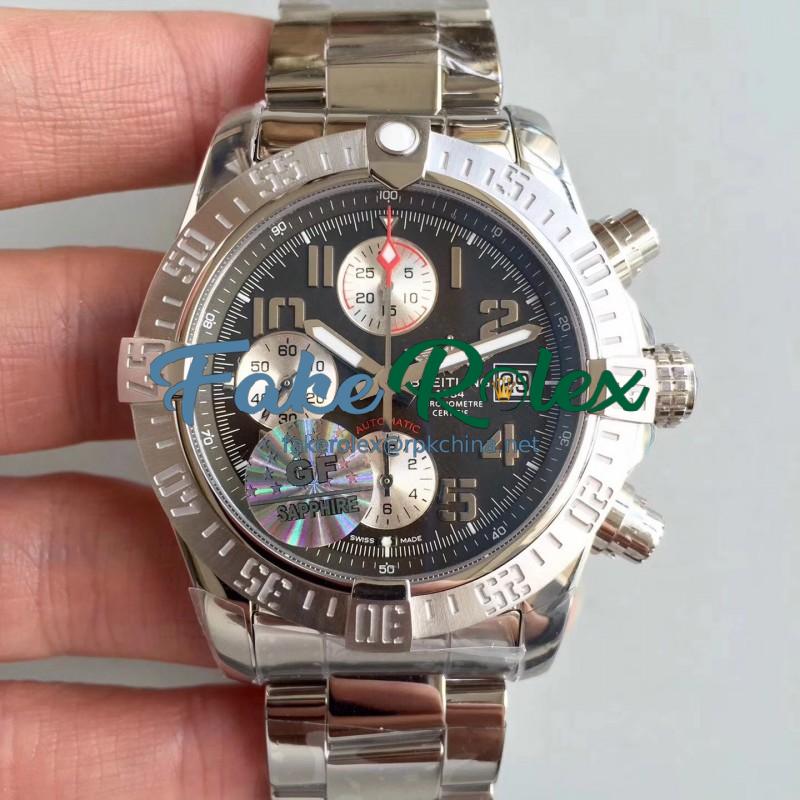 Replica Breitling Avenger II Automatic Chronograph A1338111/F564SS GF Stainless Steel Brown Dial Swiss 7750