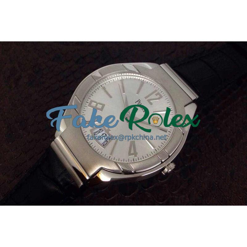 Replica Piaget Polo Stainless Steel Silver Dial M9015