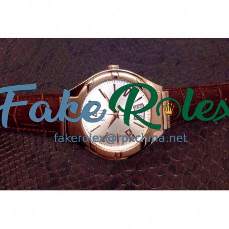 Replica Piaget Polo Rose Gold Silver Dial M9015