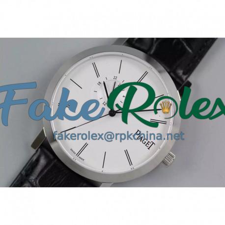 Replica Piaget Altiplano Stainless Steel White Dial M9015