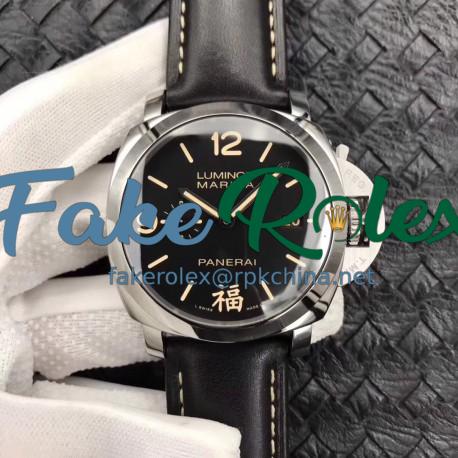 Replica Panerai Luminor Marina 1950 3 Days PAM498 FU VS V2 Stainless Steel Black Dial Swiss P9000