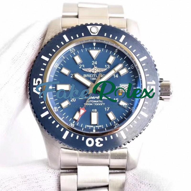 Replica Breitling Superocean 44 Special Mariner Blue Y1739316/C959/162A GF Stainless Steel Blue Dial Swiss 2824-2