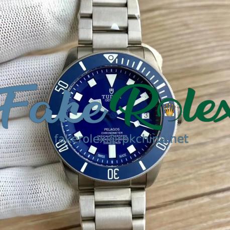 Replica Tudor Pelagos 25600TN XF V3 Titanium Blue Dial Swiss 5612