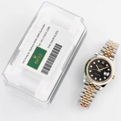 Replica Rolex Datejust II 116333 41MM GM Stainless Steel & Yellow Gold Black Dial Swiss 3235