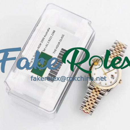 Replica Rolex Datejust II 116333 41MM GM Stainless Steel & Yellow Gold Mother Of Pearl Dial Swiss 3235