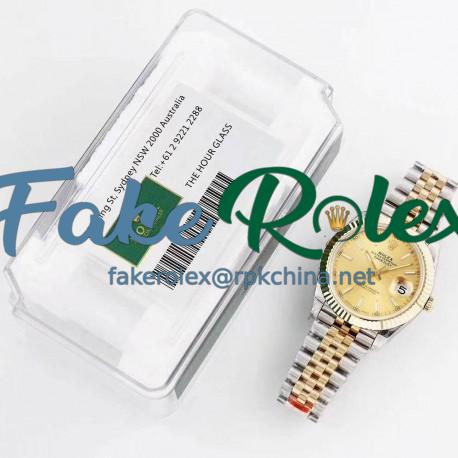 Replica Rolex Datejust II 116333 41MM GM Stainless Steel & Yellow Gold Champagne Dial Swiss 3235