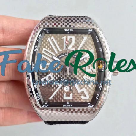 Replica Franck Muller Vanguard V45 ABF Stainless Steel Grey Dial Swiss 2824-2