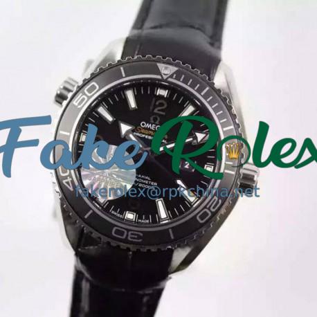 Replica Omega Planet Ocean Professional Lady 37MM Stainless Steel Black Dial Swiss movement 8520