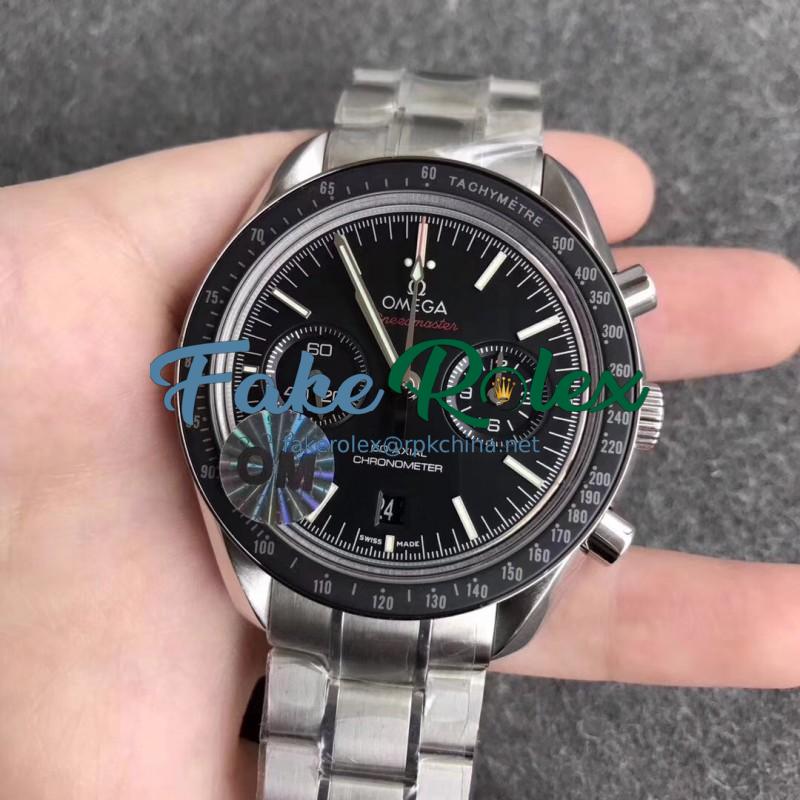 Replica Omega Speedmaster Moonwatch Co-Axial Chronograph 44.25MM 311.30.44.51.01.002 OM V2 Stainless Steel Black Dial Swiss 9300