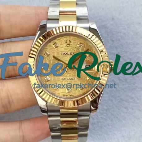 Replica Rolex Datejust II 126333 41MM N Stainless Steel & Yellow Gold Rolex Dial Swiss 2836-2