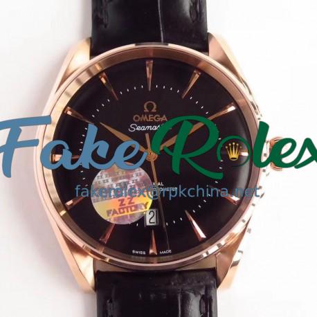 Replica Omega Seamaster Edizione Venezia 511.53.40.20.02.001 ZZ Rose Gold Black Dial Swiss 8801