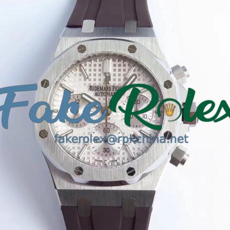 Replica Audemars Piguet Royal Oak Chronograph 26331 JH Stainless Steel Silver Dial Swiss 7750