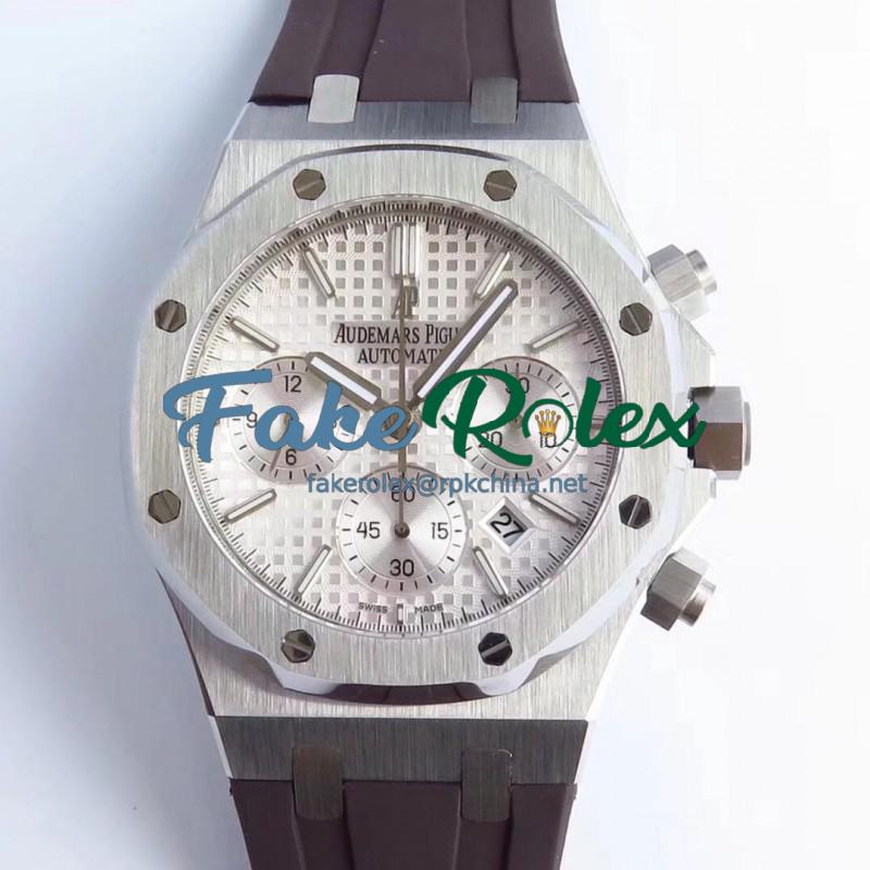 Replica Audemars Piguet Royal Oak Chronograph 26331 JH Stainless Steel Silver Dial Swiss 7750