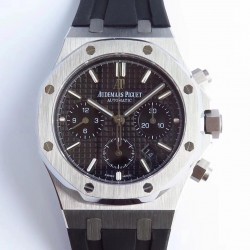 Replica Audemars Piguet Royal Oak Chronograph 26331 JH Stainless Steel Black Dial Swiss 7750