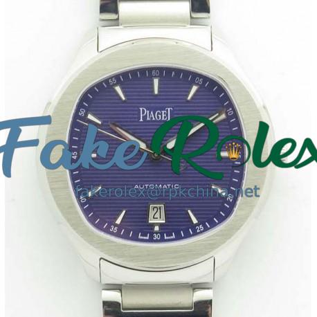 Replica Piaget Polo G0A41002 3A Stainless Steel Blue Dial Swiss 1110P