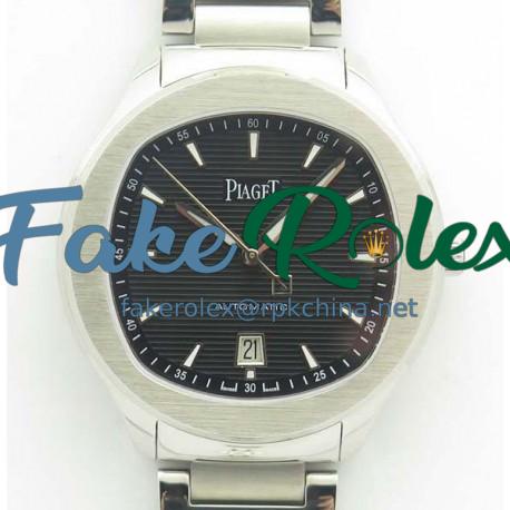 Replica Piaget Polo G0A41003 3A Stainless Steel Black Dial Swiss 1110P