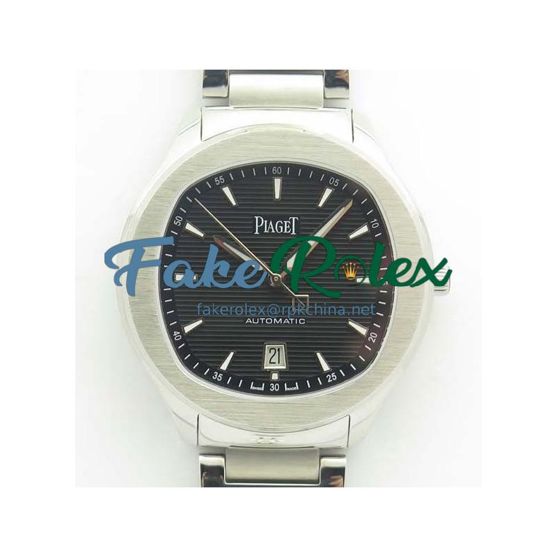 Replica Piaget Polo G0A41003 3A Stainless Steel Black Dial Swiss 1110P