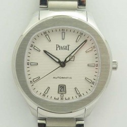 Replica Piaget Polo G0A41001 3A Stainless Steel White Dial Swiss 1110P