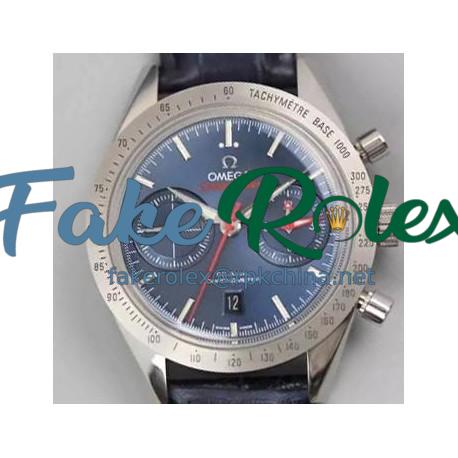 Replica Omega Speedmaster ´57 Chronograph 41MM Stainless Steel Blue Dial Swiss 9300