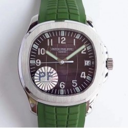 Replica Patek Philippe Aquanaut Jumbo 5167A-001 PF Stainless Steel Brown Dial Swiss 324SC