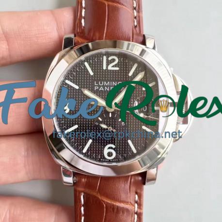 Replica Panerai Luminor Power Reserve PAM027 N Stainless Steel Black Dial Swiss 2824-2