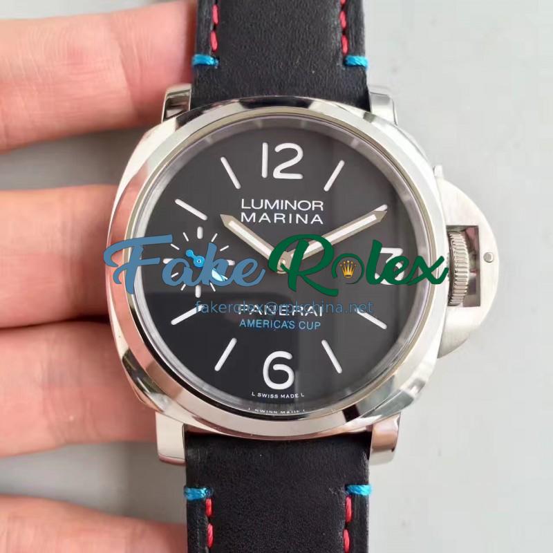 Replica Panerai Luminor Marina 1950 PAM727 Americas Cup 2017 Oracle Team USA ZF Stainless Steel Black Dial Swiss P9010