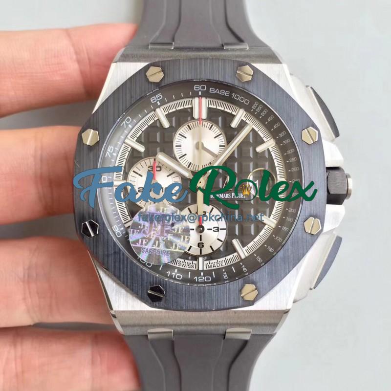 Replica Audemars Piguet Royal Oak Offshore 26400IO.OO.A004CA.01 JF V2 Stainless Steel Black Dial Swiss 3126