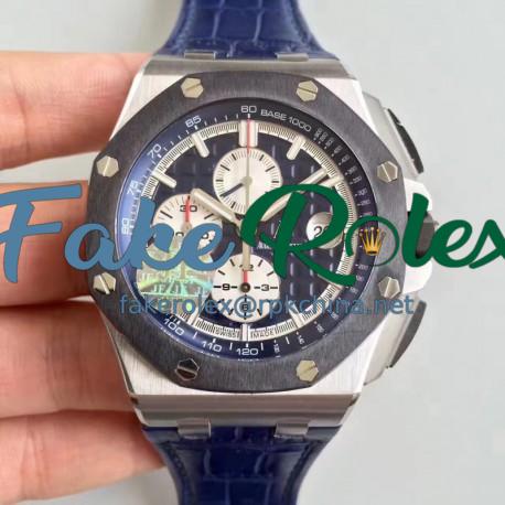 Replica Audemars Piguet Royal Oak Offshore 26401PO.OO.A018CR.01 JF V2 Stainless Steel Blue Dial Swiss 3126