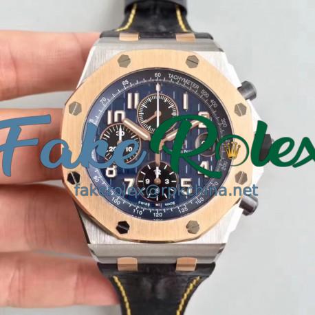 Replica Audemars Piguet Royal Oak Offshore 26471SR.OO.D101CR.01 JF V2 Stainless Steel Blue Dial Swiss 3126