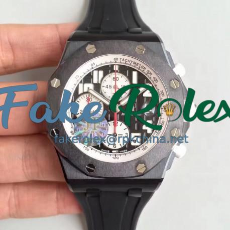 Replica Audemars Piguet Royal Oak Offshore Marcus Edition 26299SN/D010CA.01 JF V2 Black Ceramic Black Dial Swiss 7750