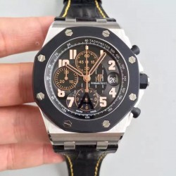 Replica Audemars Piguet Royal Oak Offshore 57Th Street 26298SK.OO.D101CR.01 JF V2 Stainless Steel Black Dial Swiss 7750