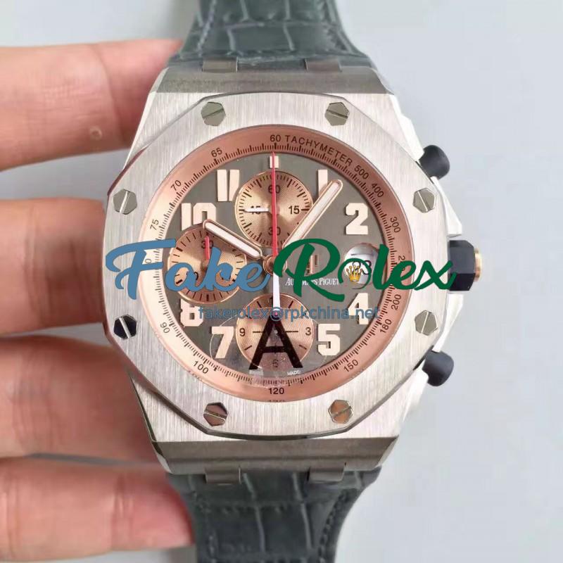 Replica Audemars Piguet Royal Oak Offshore Pride Of Indonesia 26179IR.OO.A005CR.01 JF V2 Titanium Anthracite Dial Swiss 7750