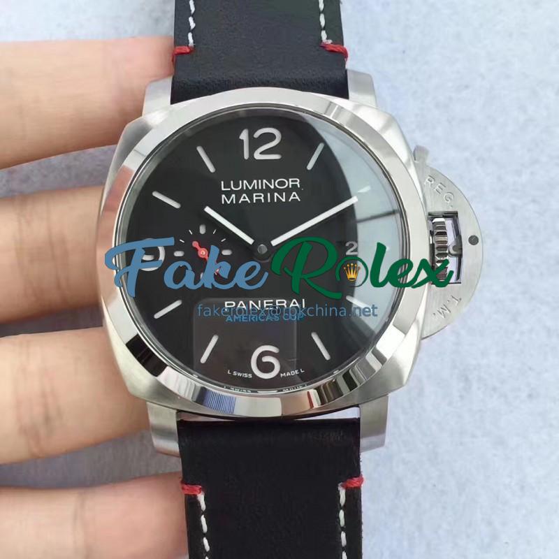 Replica Panerai Luminor Marina 1950 PAM727 Americas Cup 2017 Soft Bank Team Japan ZF Stainless Steel Black Dial Swiss P9010