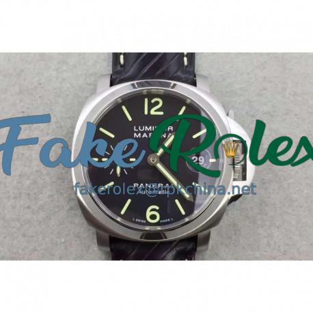 Replica Panerai Luminor Marina PAM048 Stainless Steel Black Dial Swiss 7750