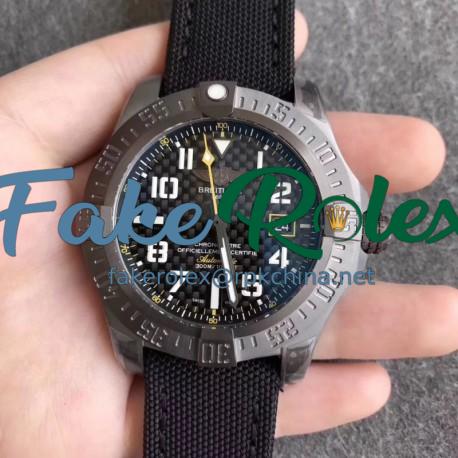 Replica Breitling Avenger Blackbird V17310 GF Titanium Black Dial Swiss 2824-2