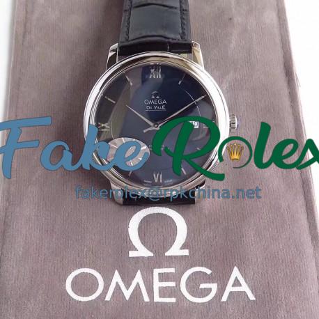 Replica Omega De Ville Prestige Co-Axial 39.5MM 424.13.40.20.03.001 MKS V4 Stainless Steel Blue Dial M9015