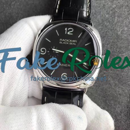 Replica Panerai Radiomir Black Seal 3 Days PAM388 VS Stainless Steel Black Dial Swiss P9000