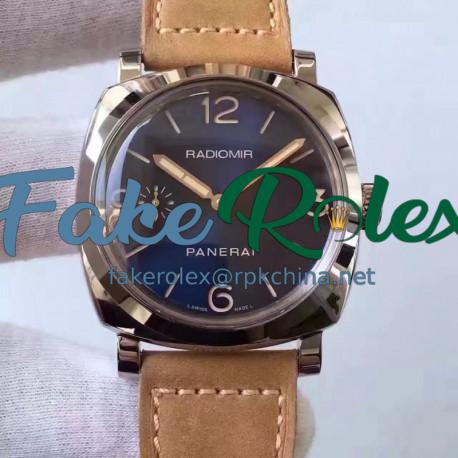 Replica Panerai Radiomir 1940 PAM690 SF Stainless Steel Blue Dial Swiss P3000