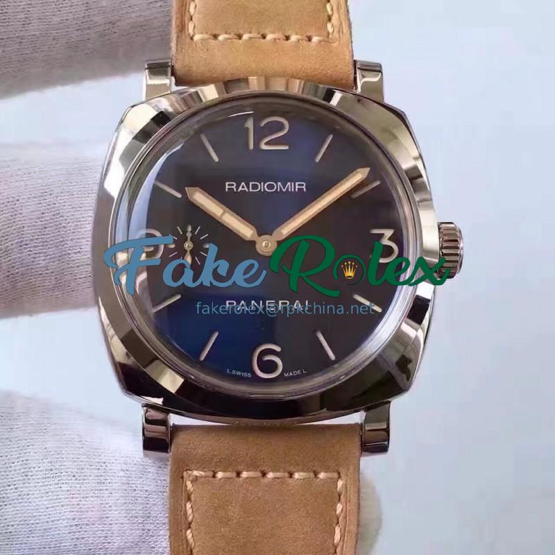 Replica Panerai Radiomir 1940 PAM690 SF Stainless Steel Blue Dial Swiss P3000