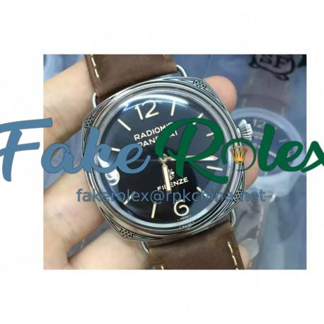 Replica Panerai Radiomir Firenze PAM672 Historic Boutique Stainless Steel Black Dial Swiss P3000