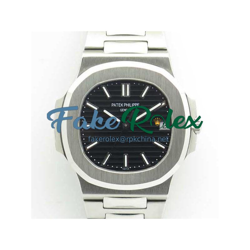 Replica Patek Philippe Nautilus 5711 JJ V2 Stainless Steel Black Dial Swiss 324SC