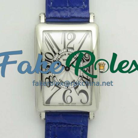 Replica Franck Muller Ladies Long Island 1952 952 QZ GF Stainless Steel Silver Dial Swiss Quartz