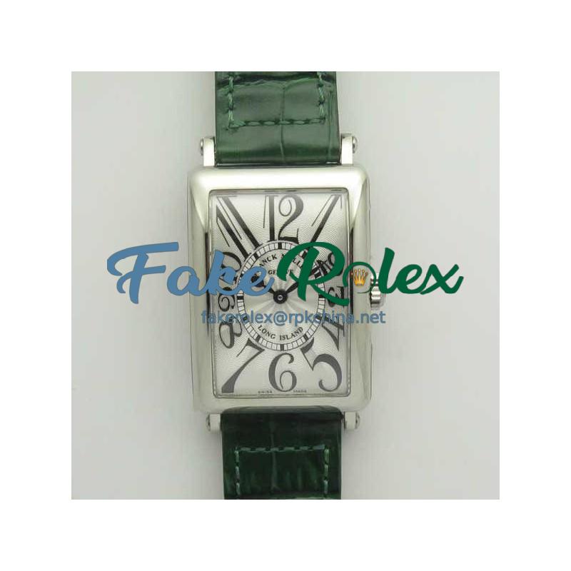 Replica Franck Muller Ladies Long Island 1952 952 QZ GF Stainless Steel Silver Dial Swiss Quartz