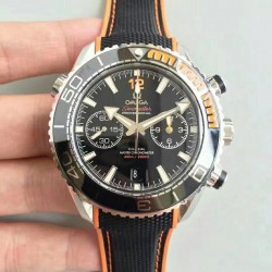 Replica Omega Seamaster Planet Ocean 600M Chronograph 215.32.46.51.01.001 OM V2 Stainless Steel Black Dial Swiss 9900