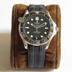 Replica Omega Seamaster Diver 300M Baselworld 2018 UR Stainless Steel Black Dial Swiss 8800