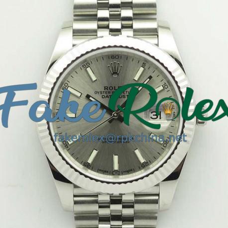 Replica Rolex Datejust II 126334 41MM N Stainless Steel Black Dial Swiss 3235